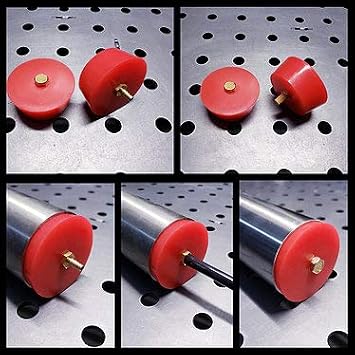 High Temperature Silicone Welding Back Purging Plugs 2.75"-3" (Set of 2)