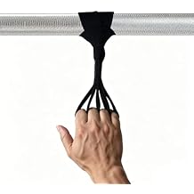 Strength Training Grip Finger Strengtheners,Finger Grip Strength Trainer Devices,Finger and Thumb Strengthener Loops Exerciser, Pull Up Grip Strength Straps