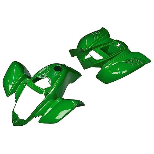 RedCap Front & Rear Plastic Body Fairing Kit for Kazuma Falcon 110cc 150cc 250cc ATV Compatible with RedCat Falcon Quad Models Green