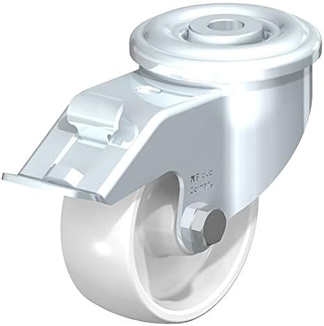 Blickle LER-PO 80G-FI Swivel Caster, 3.15" Wheel Diameter, 330 lb. Load Capacity
