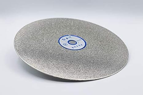 TechDiamondTools 8 inch Diamond Lapidary Faceting Flat Lap Disc 270 grit