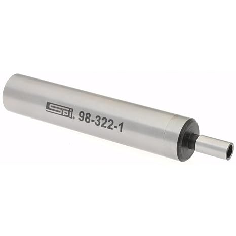 SPI Edge Finder, Mechanical, 0.2" Head Diameter, 1/2" Shank Diameter, 0.0002" Accuracy, Cylindrical Contact