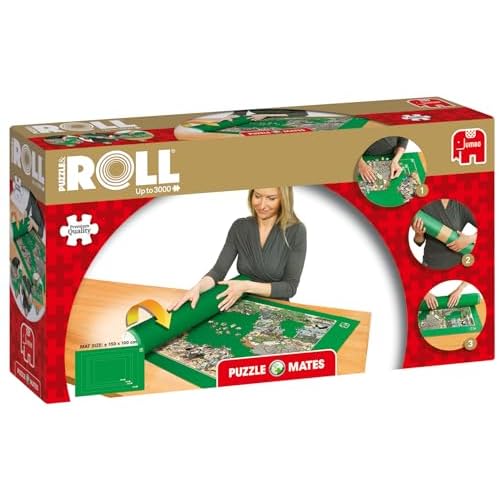 Jumbo Spiele - Puzzle Mates and Roll - Puzzlematte bis 3000 Teile - Art. Nr. 17691