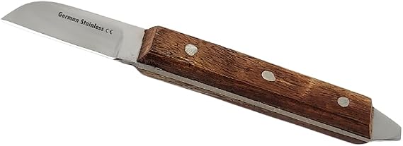 DIY Hobby Knife for Soap Cutting, Making Designs in Candles, Cutting Kinetic Sand in Clean Slices, Wax Sculpting, Delicate Carving, Stainless Steel Blades, Wood Handle (12R)