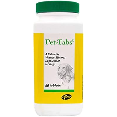 Pet Tabs Original Formula Vitamin Supplement, 60 Count