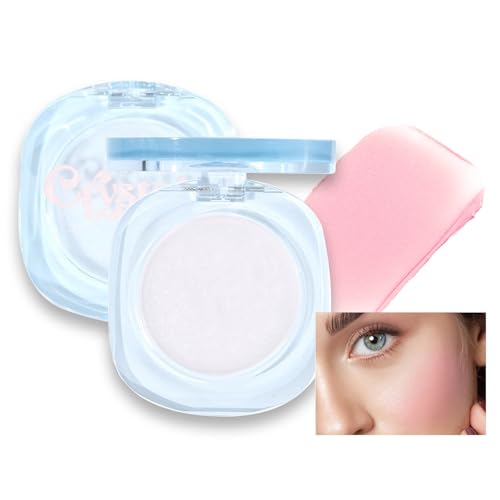 White Cream Blush,Color Changing Blush for Cheeks and Lips Tint Magic Black PH Temperature Changing Face Tint Stain Blush Blendable Dewy & Natural Finish for All Skin Tones 01#White