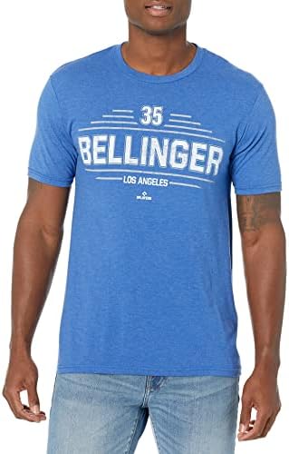 108 Stitches Mens MLB Players Association Baseball Tri-Blend Tee