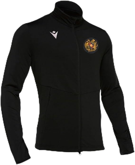 Macron 2022 Armenia Harvey Warmer Full Zip Top - Black XL