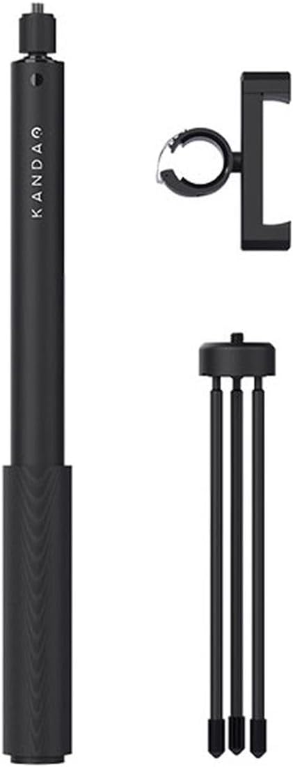 Kandao Extendable Selfie Stick for Qoocam 8K | Includes selfie stick and phone holder for filming, stability and travel