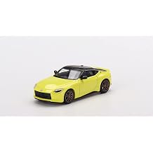 Yellow Nissan Z Proto Spec 2023 Mini GT Diecast 1:64 Scale Model by True Scale Miniatures