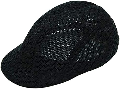 Mens Classic Flat Cap Gatsby Casual Hat Stylish Driving Hat Cabbie Hunting Cap Newsboy Cabbie Driving Cap for Men