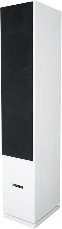 Rockville RockTower 64W White Home Audio Tower Speaker Passive 4 Ohm