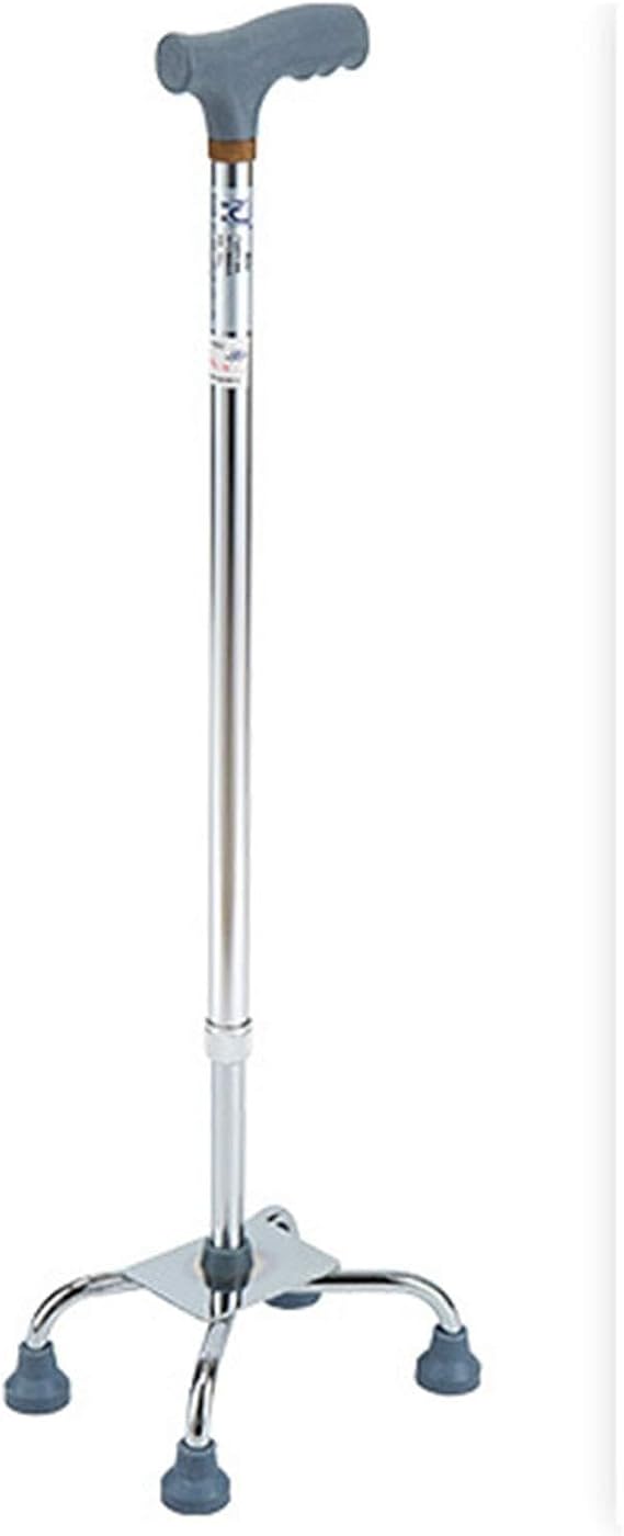 Adjustable Cane for Men Women,Lightweight Sturdy Elderly Offset Walking Stick