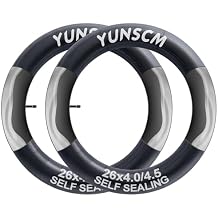 2-PCS 26x4 Self-Sealing Fat Bike Tubes 26 X 4.0 AV32mm Schrader Valve Super Automatic Repair, Puncture Resistant Compatible with 26X4.0 E-Bike Bicycle Tire Tubes