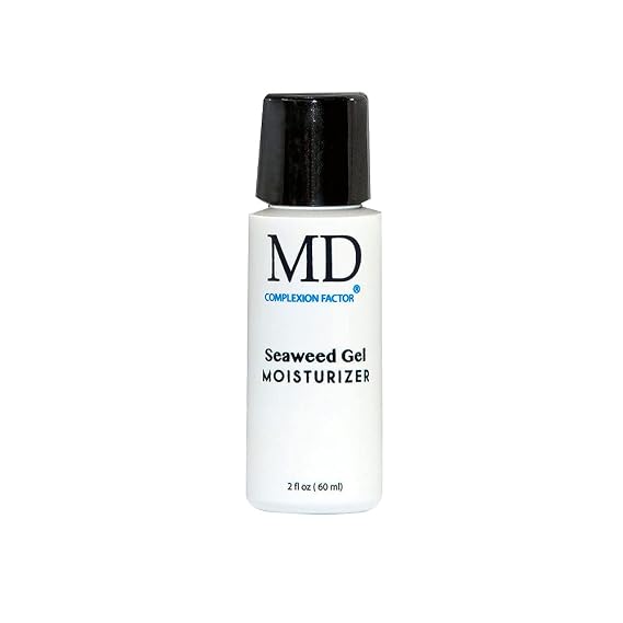 MD Complexion Factor Gel Moisturizer with Seaweed & Witch Hazel Lightweight Oil-Free Face Gel Soothing & Hydrating Deionized Water Cream for