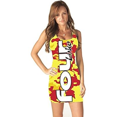TV Store Four Loko Alcoholic Drink Ladies Tank Dress