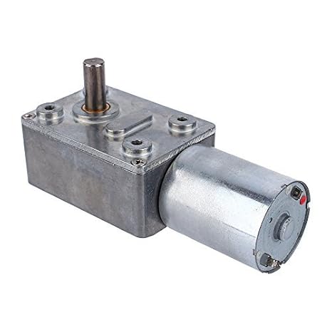 DC 12V Motor, Worm Gear Motor, DC Motor, Reduction Motor, Gearbox Motor, Compatible with Automation Desk Devices, Small Size, 5 rpm, 6 rpm, 20 rpm, 40 rpm, 62 rpm 20 RPM