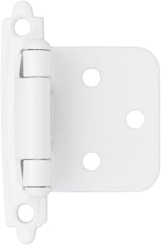 BRAINERD H0103AV-W-O2 Self-Closing Overlay Hinge