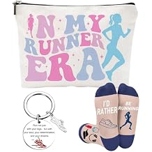 Cool Runner Gifts Women Cross Country Running Gifts Men Funny Runner Socks Runner Running Makeup Bag Gift for Runner