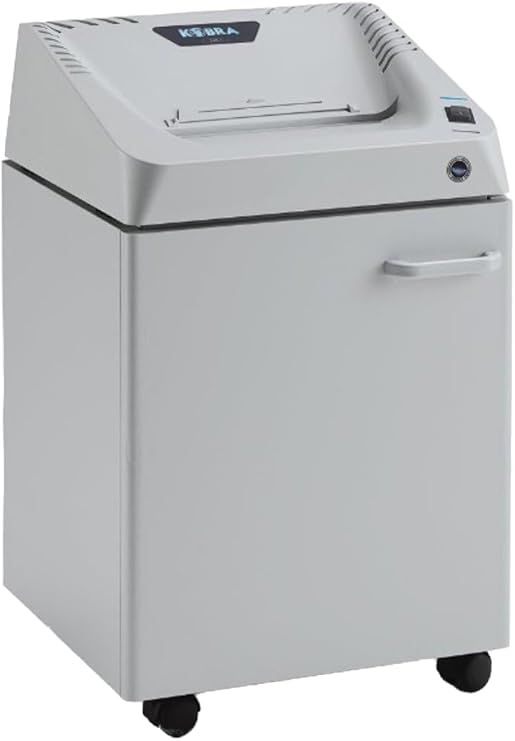 KOBRA 240.1 S5 Multipurpose Professional Straight Cut Office Shredder, Up to 31 Sheets at a Time Paper Capacity, 24 Hour Countinuous Duty Operation Without Overheating and Duty Cycles