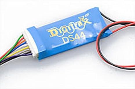 Digitrax DS44 DCC Stationary Decoder, 4 Slow Motion Turnouts