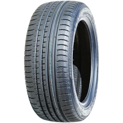 Accelera Phi All-Season Passenger Car Performance Radial Tire-19540R17 1954017 19540-17 81V Load Range XL 4-Ply BSW Black Side Wall UTQG 400AA