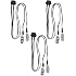 3pcs Black Adjustable Napkin Holders Lanyard Neck Strap Chain Clip Adjustable Napkin Bib Towel Clips For Elderly Adult Baby