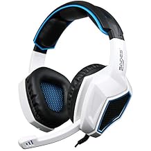 Anivia Computer Headset Headphones, 3.5mm Wired Over Ear Stereo Gaming Headsets with Microphone