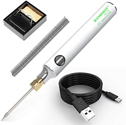 Soldering Iron Kit, Adjustable Temperature Welding Tool Fast Heating for Metal, Jewelry, Electric Repairing, DIY