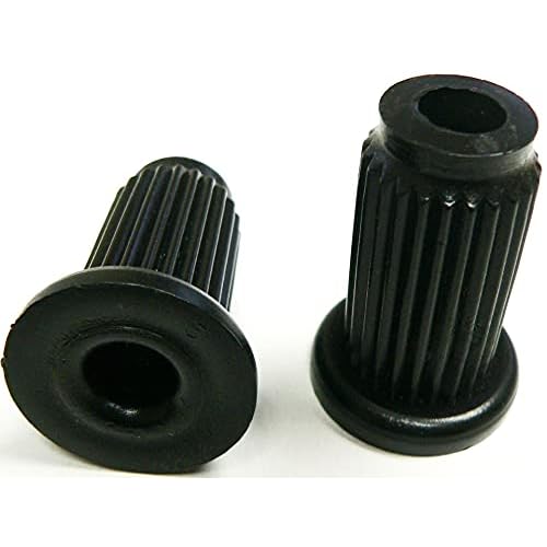 Caster Socket for 716 Diameter Grip Ring stem, 4-Pack, 1 OD 16 Gauge Round Tube, 4-Pack, Heavy Duty, 78 Socket OD