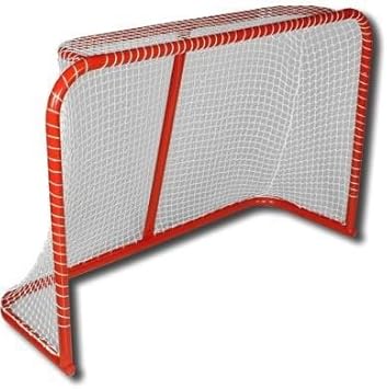 NWS 6ft x 4ft Regulation Street Hockey Goal - Heavy Duty & Hard Wearing Roller Hockey Goal | Street Hockey Net & Goal | Kids Hockey Goal