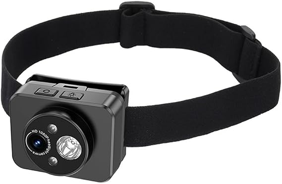 Head-Mounted Sports Camera HD PTZ Anti-Shake Camera Short Video Cycling Outdoor Video Recorder Vlog Recorder