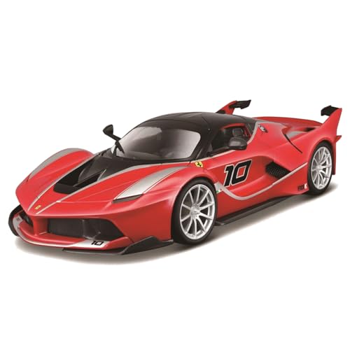 Bburago B18-16010 Ferrari FXX-K Diecast Model Kit, Red, 1:18 Scale