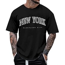Men's Shirt Crew Neck Short Sleeve Breathable Outdoor Classic Fit Athletic Tees Fashion True Comfort Tops