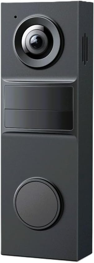 Tapo D205 | Mini Akıllı Görüntülü Kapı Zili | 2K Net Görüntü | 160° Geniş Açı | 180 Gün Pil Ömrü | AI Kişi Algılama | İki Yönlü Ses | IP54 Hava Koşullarına Dayanıklı | Bulut/SD Kart Depolama
