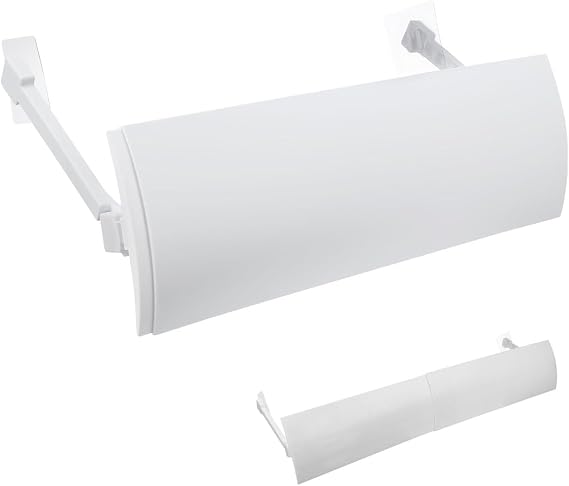 DOITOOL 41 Inch Adjustable Air Conditioner Deflector for Mini Split and Window Units Retractable Windshield with Anti-Direct Air Blow Design Easy Installation for Home and Office Cooling