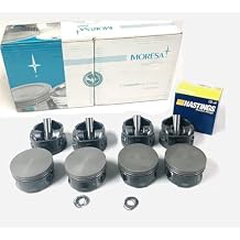 Flat Top Pistons and Matching rings bundle compatible with 2002-2009 Chevrolet GM 6.0L LQ4 LQ9 LS2 Engines. Available in your choice of sizes! (.030 Over 4.030 Bore), 1178 KIT
