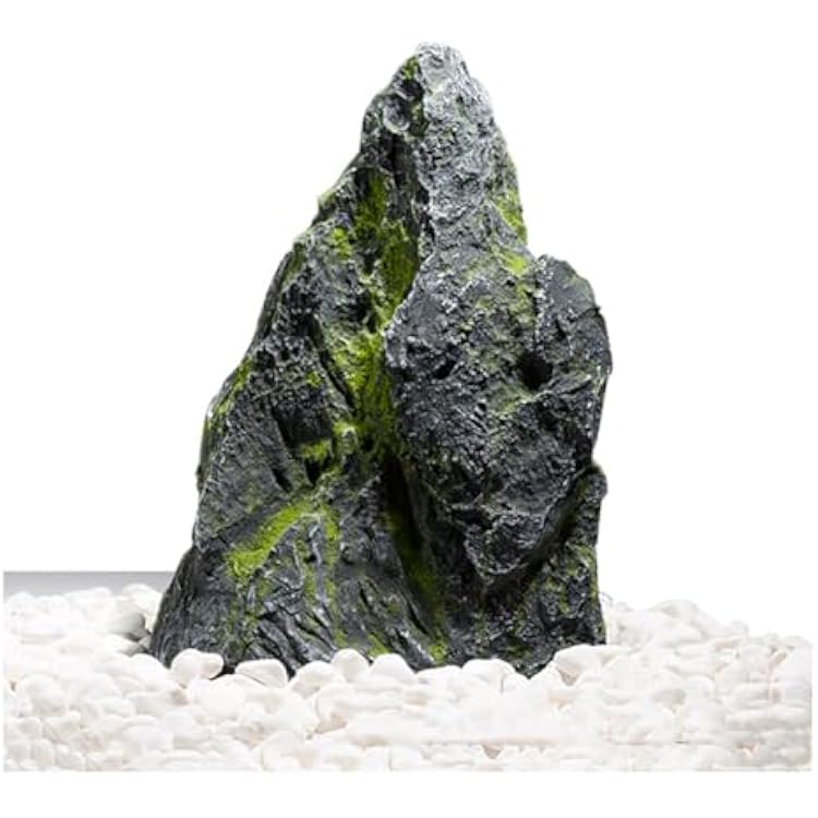 Decorative Artificial Fake Stone, Lightweight Landscape Rock, Realistic Decorative Faux Stone, Versatile Faux Rock for Landscaping Yard26x26x35cm