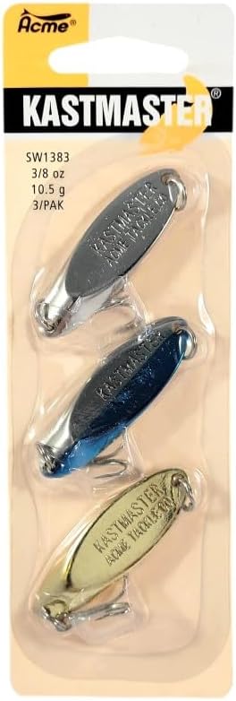 Kastmaster 3 pack 3/8 oz