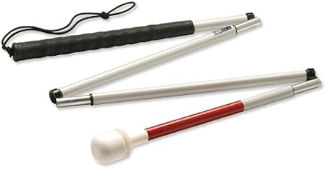 Ambutech 4-Sec Folding Graph Cane-Marsh Roller-50in