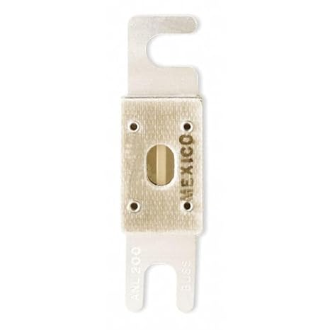 Eaton Bussmann Circuit Limiter Fuse, ANL Series, 150A, Fast-Acting, 32V AC, Bolt-On ANL-150-1 Each