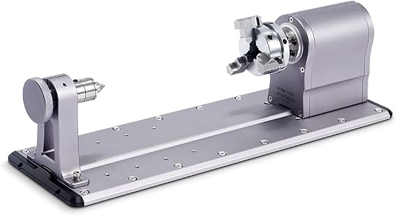Snapmaker 2.0 Rotary Module(Harmonic Drive Version) to 4-axis Rotary CNC Carving and Laser Engraving,Compatible with Snapmaker A350T/A350 3D Printer