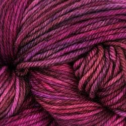 Malabrigo Rios 214 Magenta Worsted Weight Yarn 100% Superwash Merino Wool 210 Yards 100 Grams
