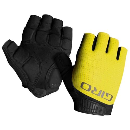 Giro Bravo II Gel Men Road Cycling Gloves - Highlight Yellow 2024 XX-Large