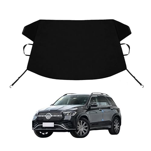 GLEGLS Custom Windshield Cover for Ice and Snow for Ben-z GLEGLS Windshield Snow Cover 600D Shade Blocks Winter Frost Hail Protector Car Accessories