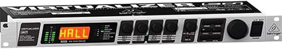 Behringer VIRTUALIZER 3D FX2000 High-Performance 3D Multi-Engine Effects Processor, Silver and Black