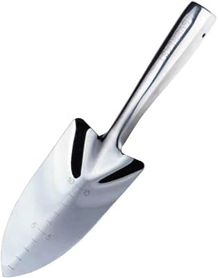 Garden Shovel, Hand Tools Ice Shovel Square Potting Soil Scoop Lightweight Gardening Shovel for Digging -Heart Shovel