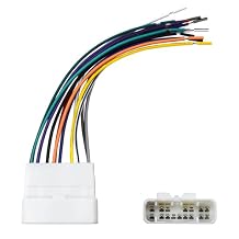 RicoRich Wiring Harness Wire Radio Adapter 70-7712 for 1995-Up Honda Passport Vehicles, Multi Color, Isuzu Honda 1995 to 2004 Car Stereo CD Player