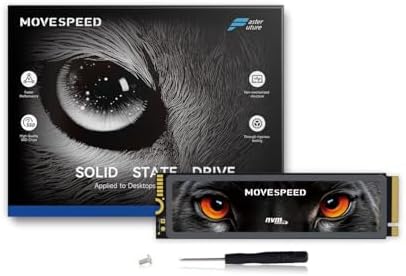 MOVESPEED 2TB PCle 4.0 NVMe M.2 SSD Bundle