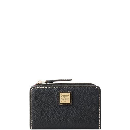 Dooney & Bourke Pebble Grain Zip Credit Card Wallet 14
